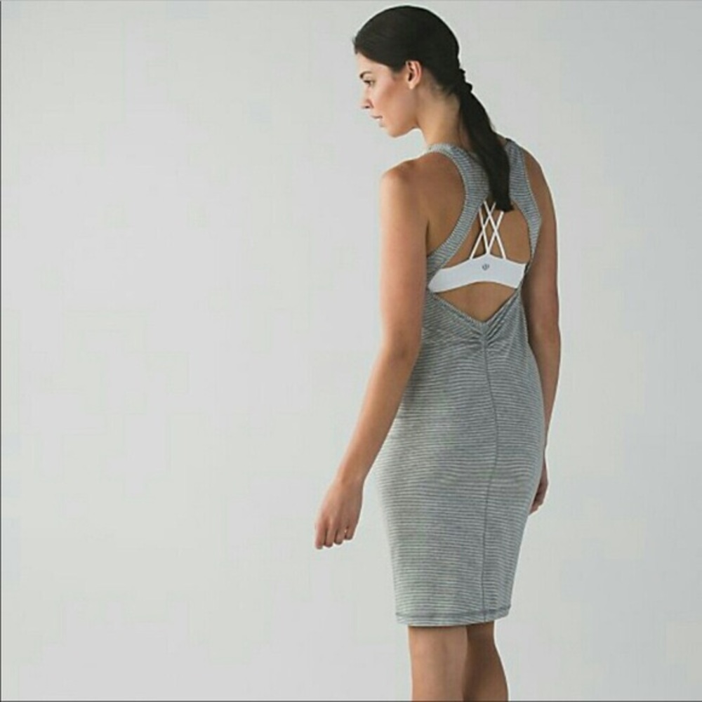 Lululemon open back dress
